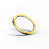 Náhradní luneta pro Xiaomi Watch S3, Yellow 