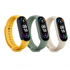 Mi Smart Band 6 Strap (3pack) Ivory/Olive/Yellow 