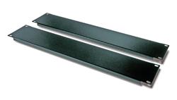 Blanking Panel Kit 19" Black (1U, 2U, 4U, 8U) 