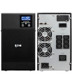 EATON UPS 9E 3000VA XL bez int. baterií, On-line, Tower, 3000VA/2400W, výstup 6/1x IEC C13/19, USB, displej, sinus 