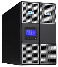 EATON UPS 9PX 11000i, Power Module, On-line, Tower, 11kVA/10kW, svorkovnice, USB, displej, sinus, ližiny nejsou součástí 