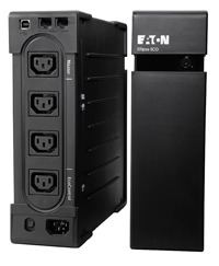 EATON UPS Ellipse ECO 650 IEC USB, Off-line, Tower, 650VA/400W, výstup 4x IEC C13, USB, bez ventilátoru 