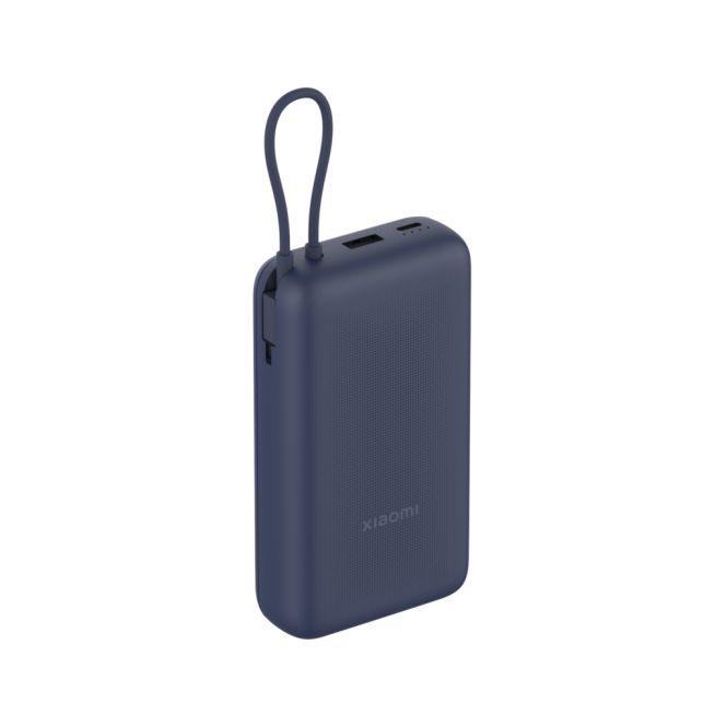 Powerbanka Xiaomi 33W Power Bank 20000mAh (Integrated Cable), modrá 