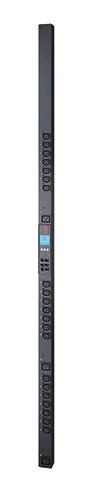 Rack PDU 2G, Metered by Outlet with Switching, ZeroU, 16A, 100-240V, (21) C13 & (3) C19 