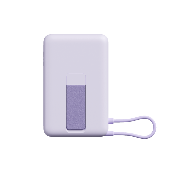 Xiaomi Magnetic Power Bank 10000 with Built-in Stand Purple 