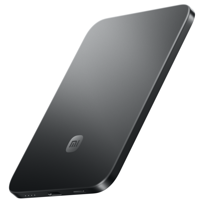 Xiaomi UltraThin Magnetic Power Bank 5000 15W Graphite Black 